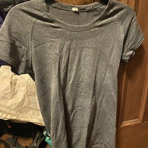 Lululemon Swiftly running/yoga shirt, grey, women's 8